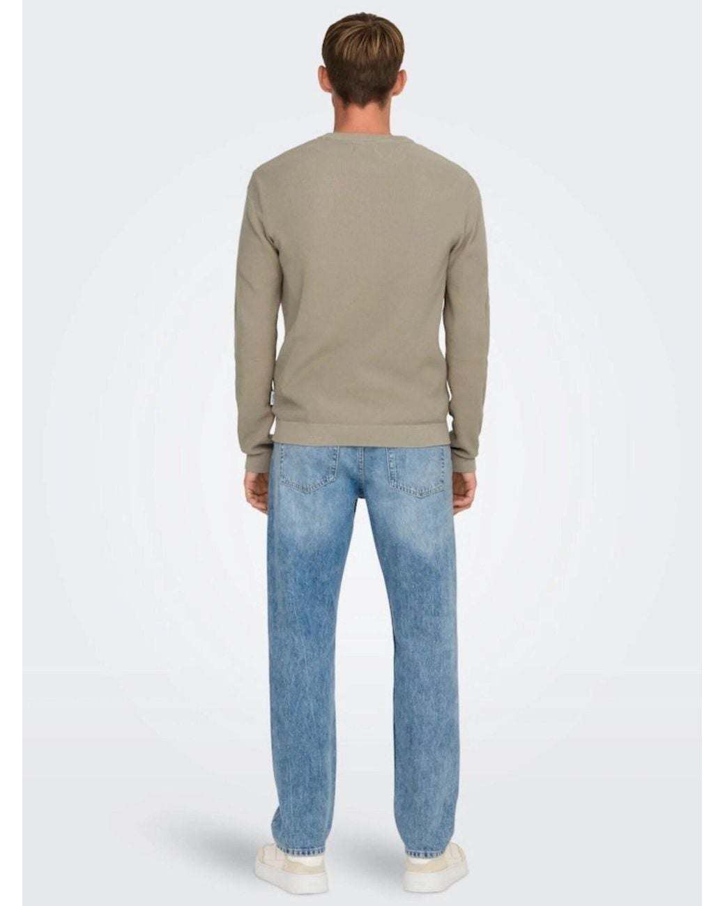 Only & Sons Pullover in Natural für Herren