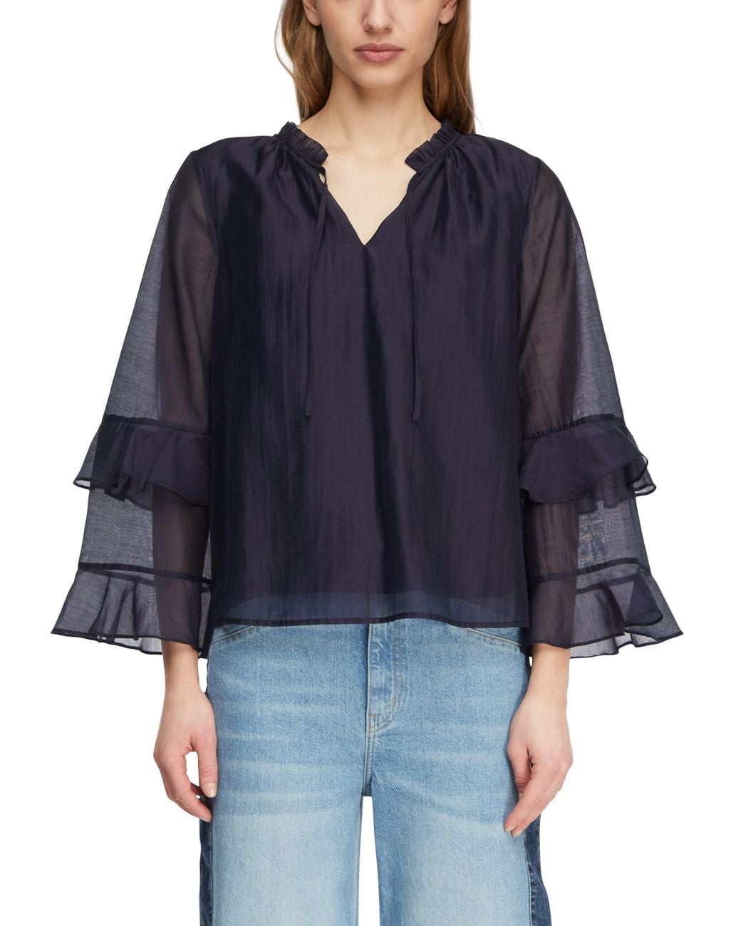 Comma, Blue Bluse