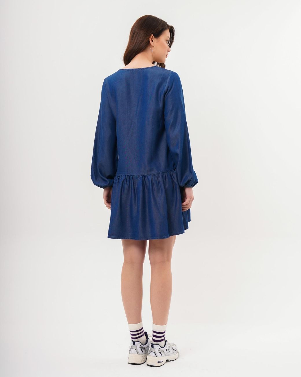 FRESHLIONS Blue Blusenkleid Bonnie