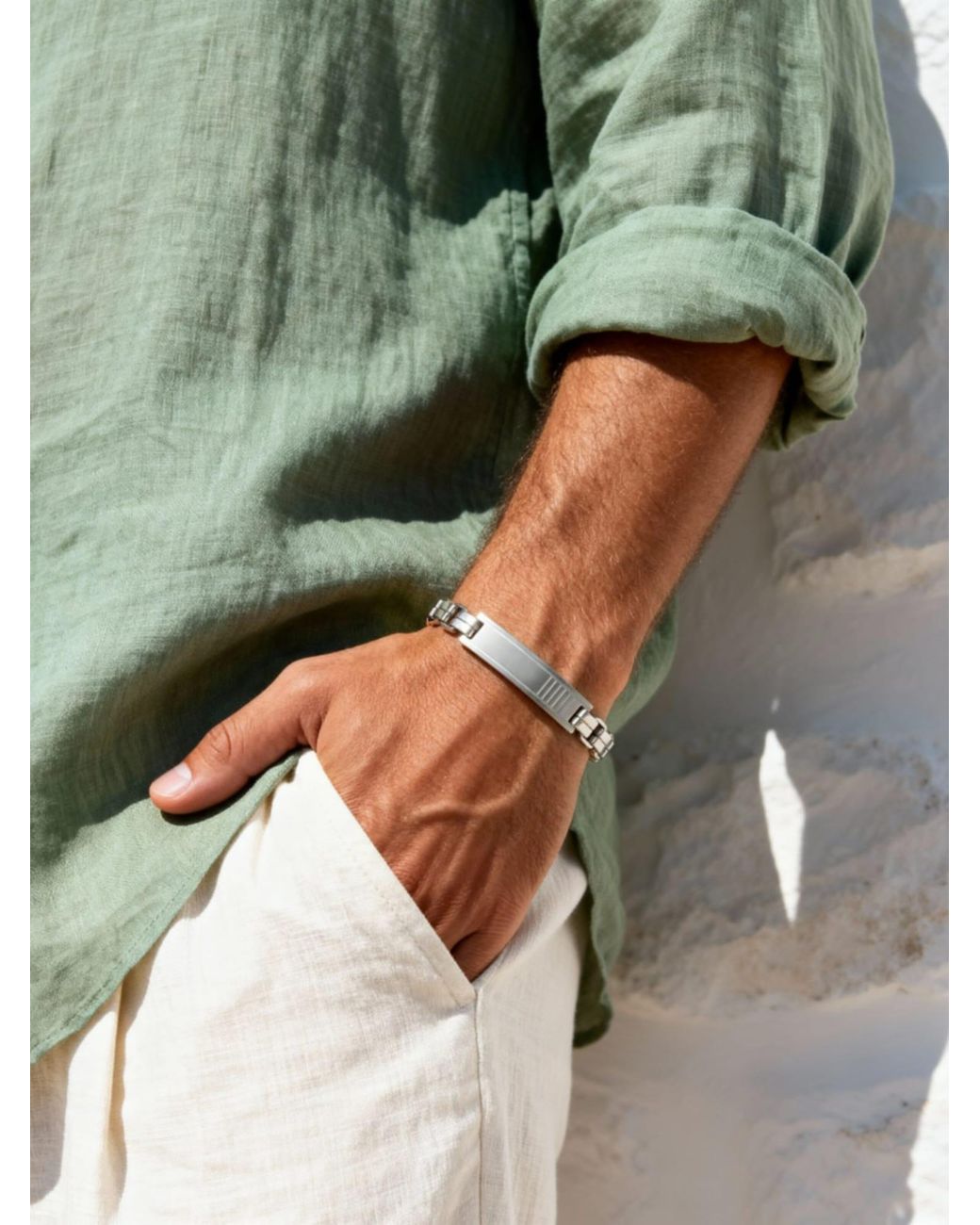 Trendhim Armband Essentials in Metallic für Herren