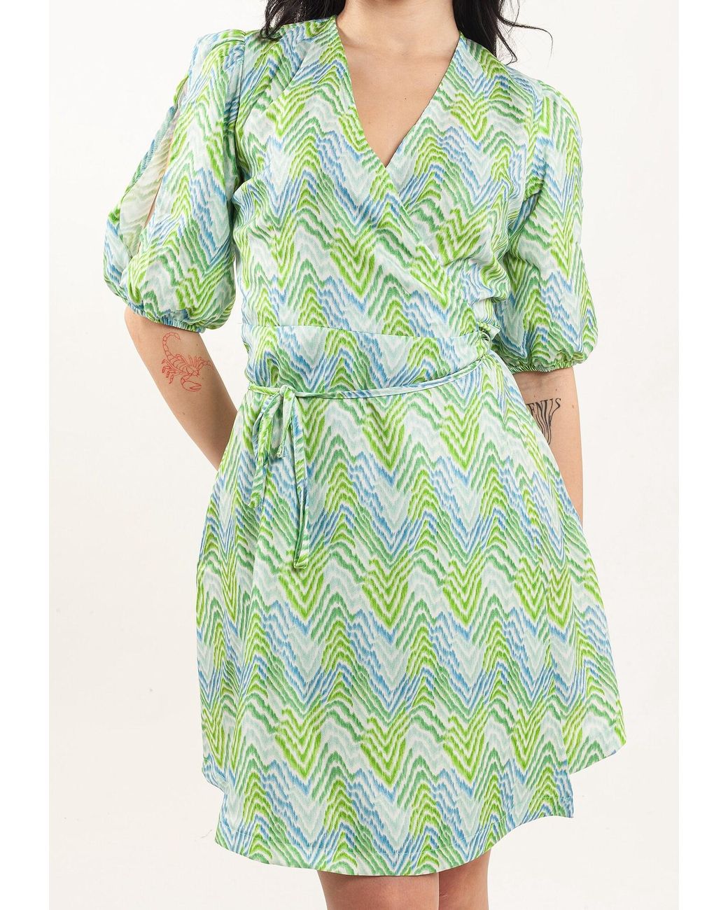 FRESHLIONS Green Kleid Sunny