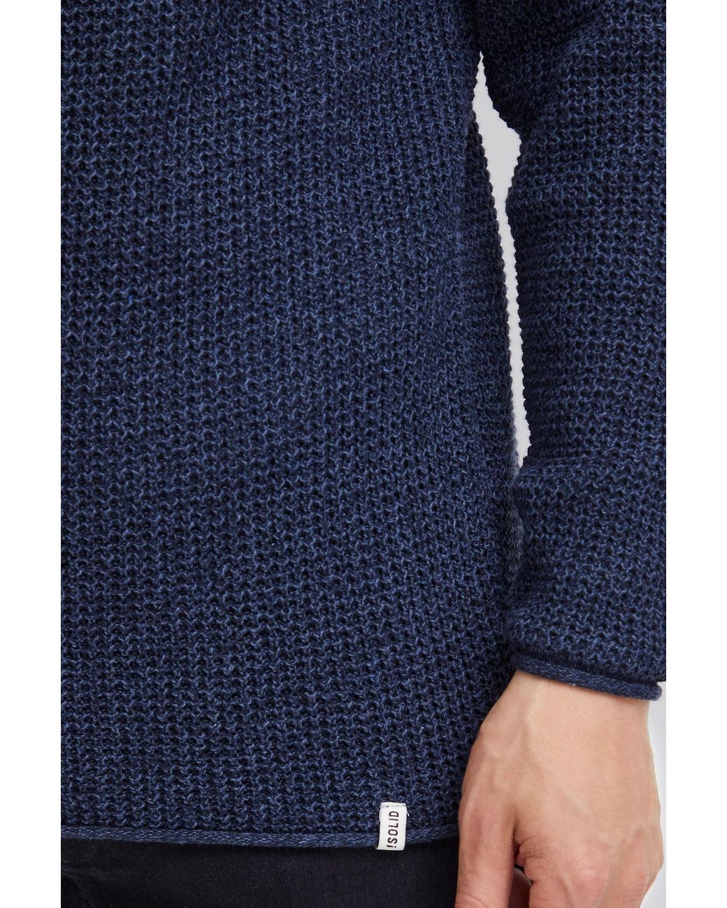 Solid Strickjacke Kotcha in Blue für Herren