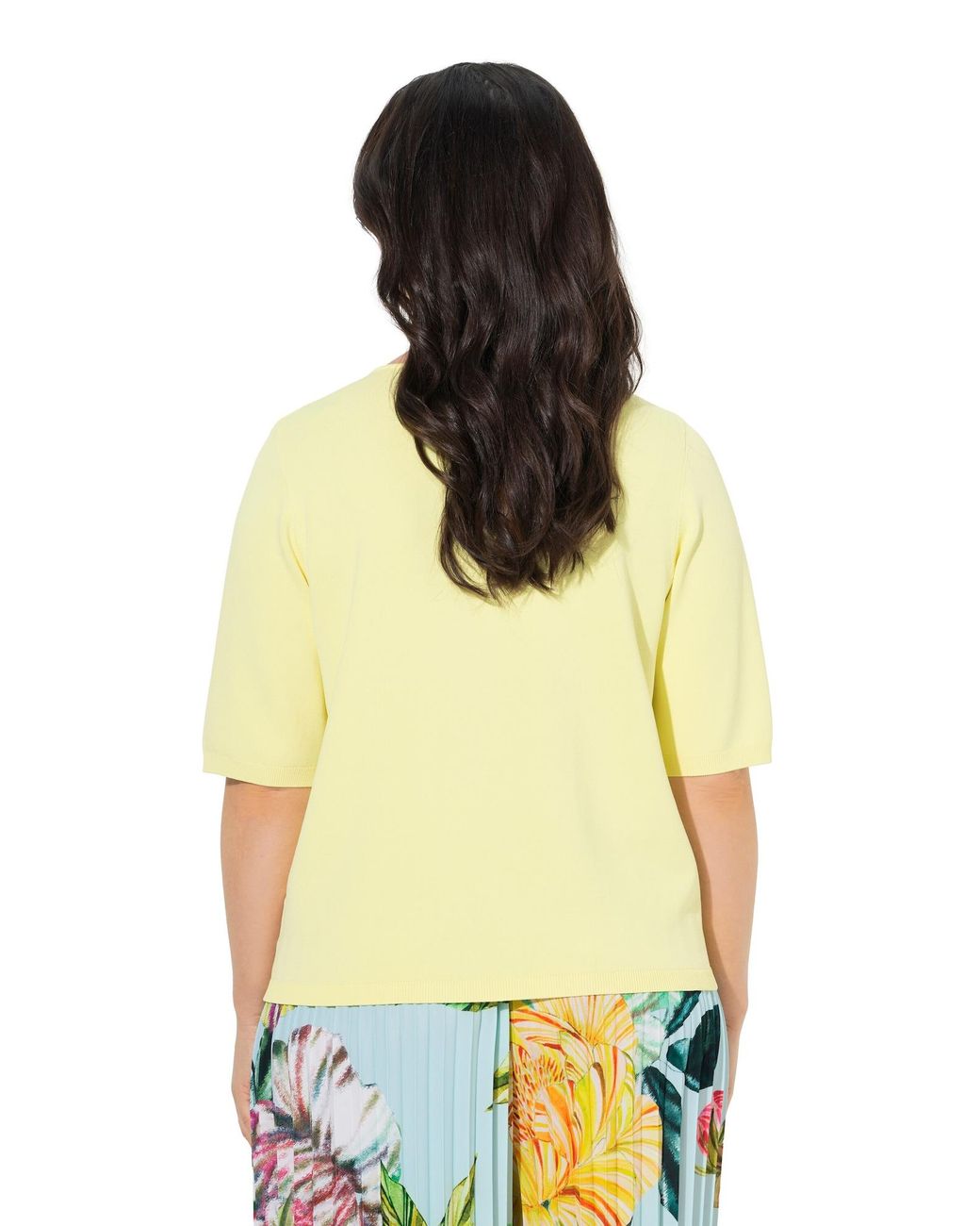 Ulla Popken Yellow Pullover