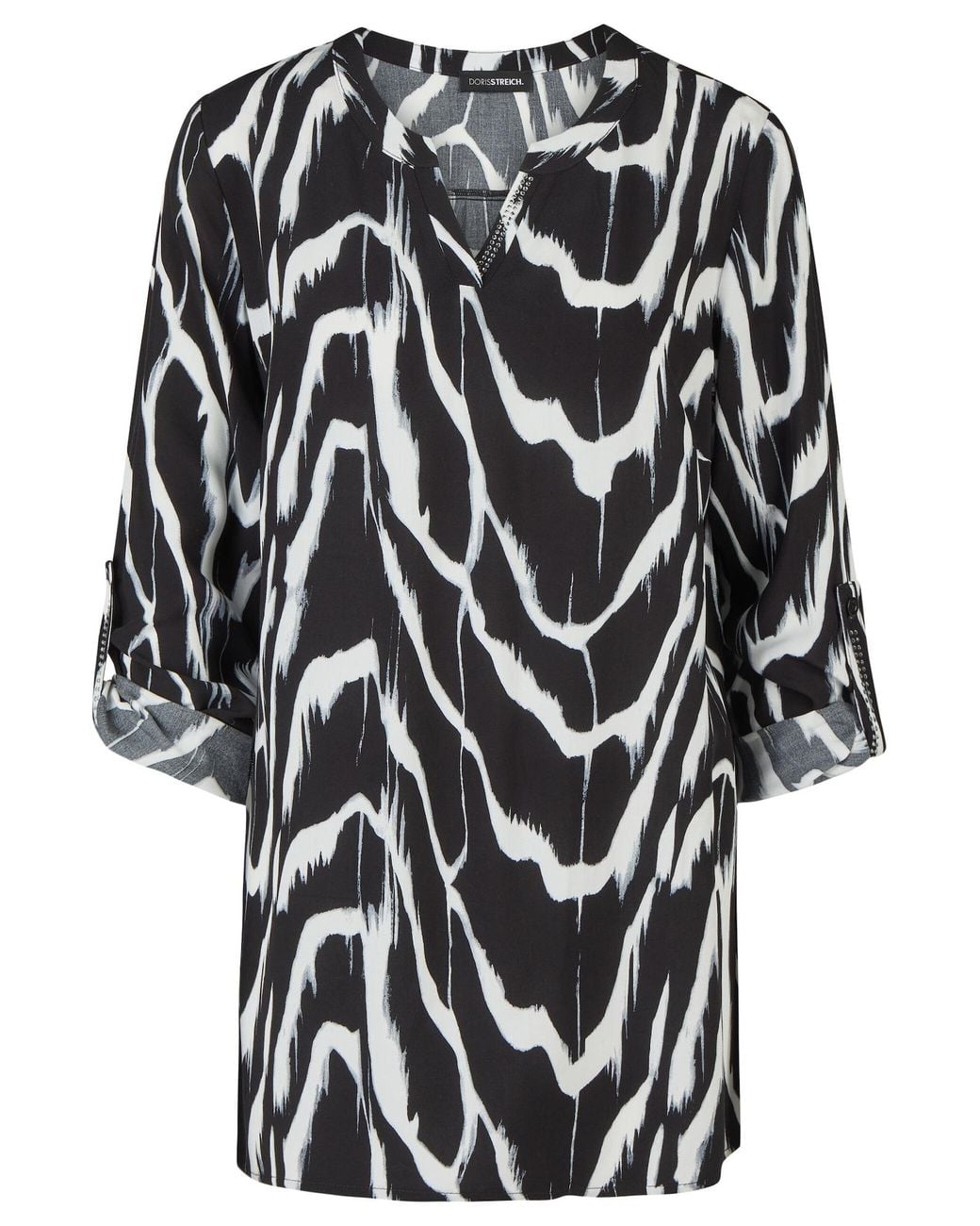 Doris Streich Black Bluse