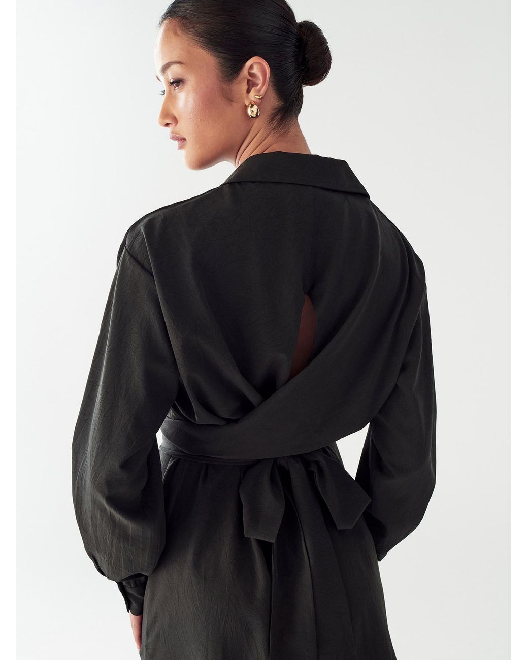 Willa Black Blusenkleid Elliot