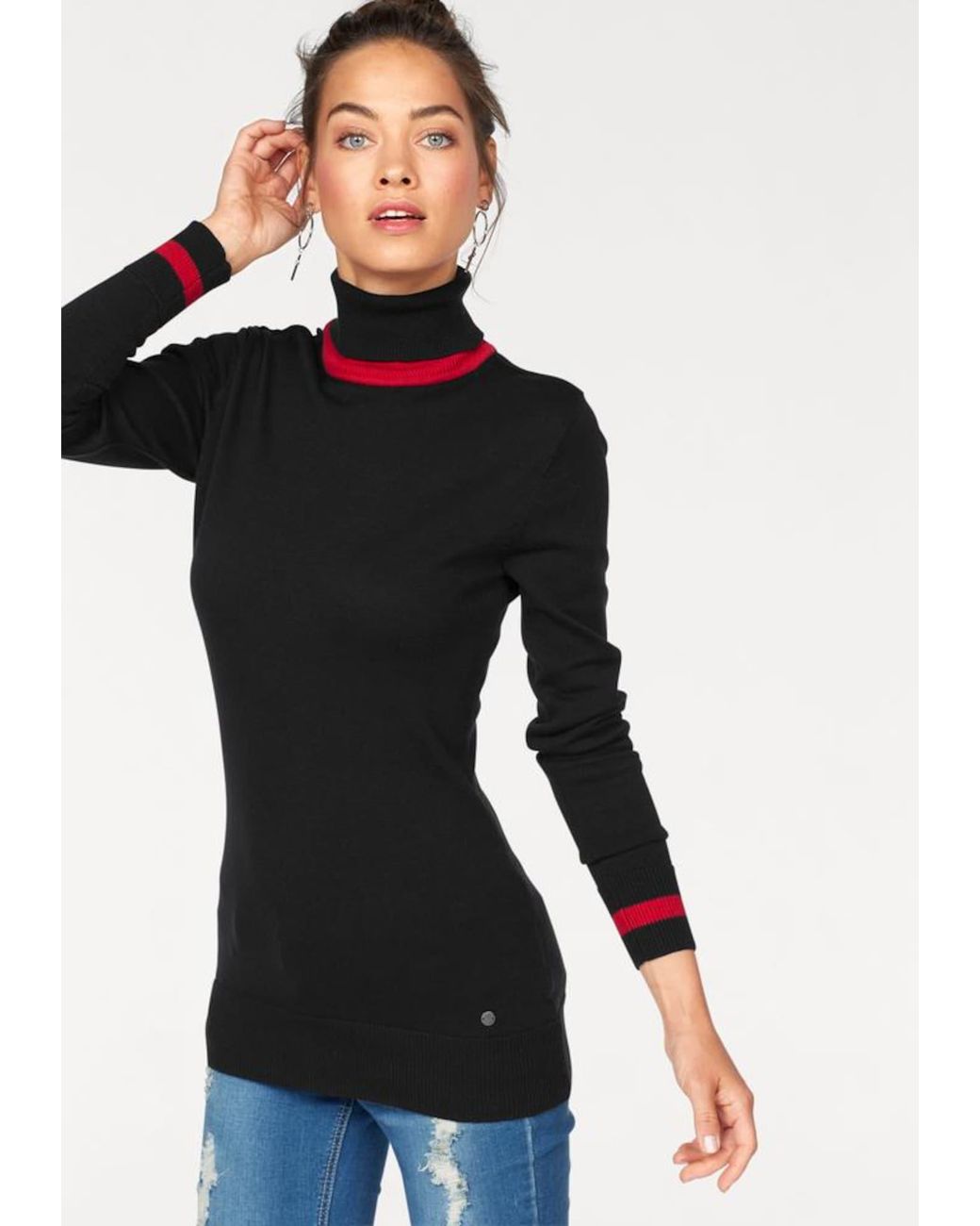 AJC Black Rollkragenpullover