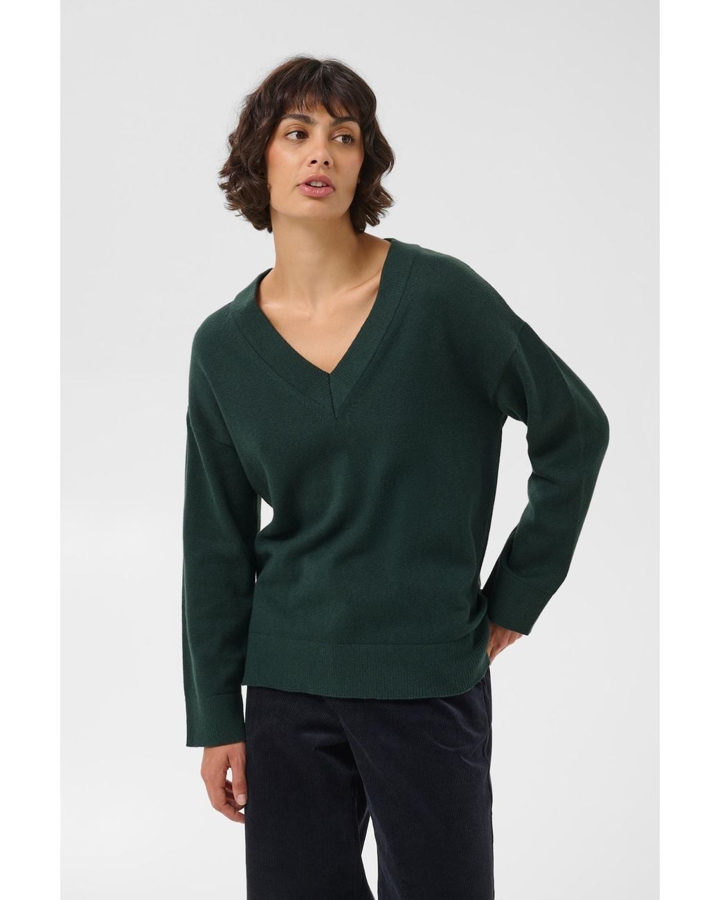 Part Two Green Pullover Charlin