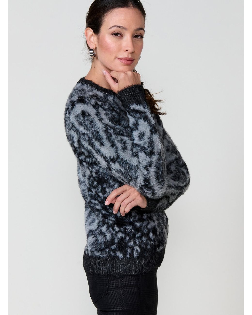Koröshi Blue Pullover