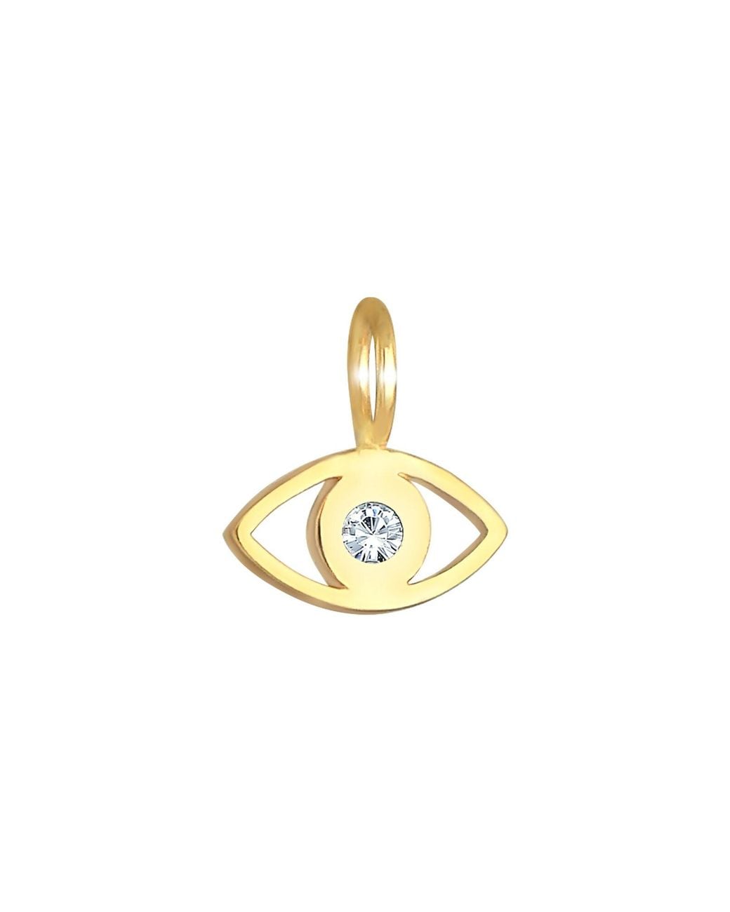 Elli Jewelry Metallic Anhänger Evil Eye