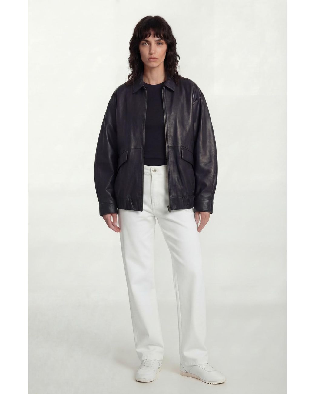 trueprodigy Blue Lederjacke Nova