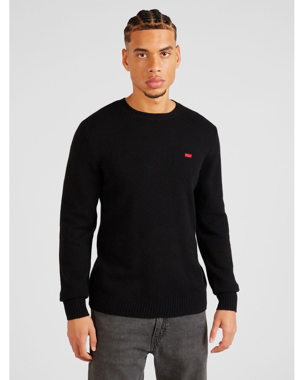 Levi's Levis Pullover Original Housemark Sweater in Black für Herren