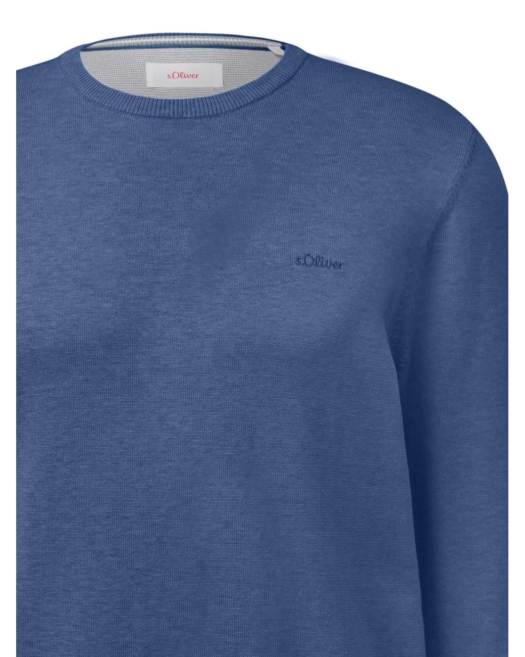 S.oliver Oliver Pullover Basic in Blue für Herren