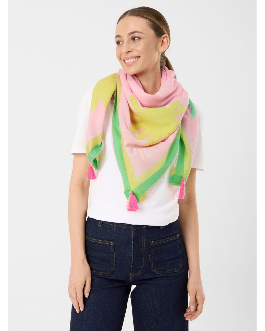 Codello Pink Tuch Mit Sonnen-Motiven