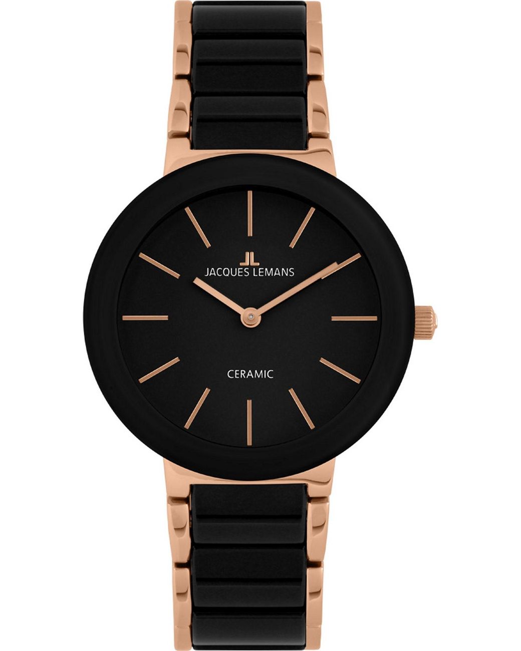 Jacques Lemans Black Analoguhr