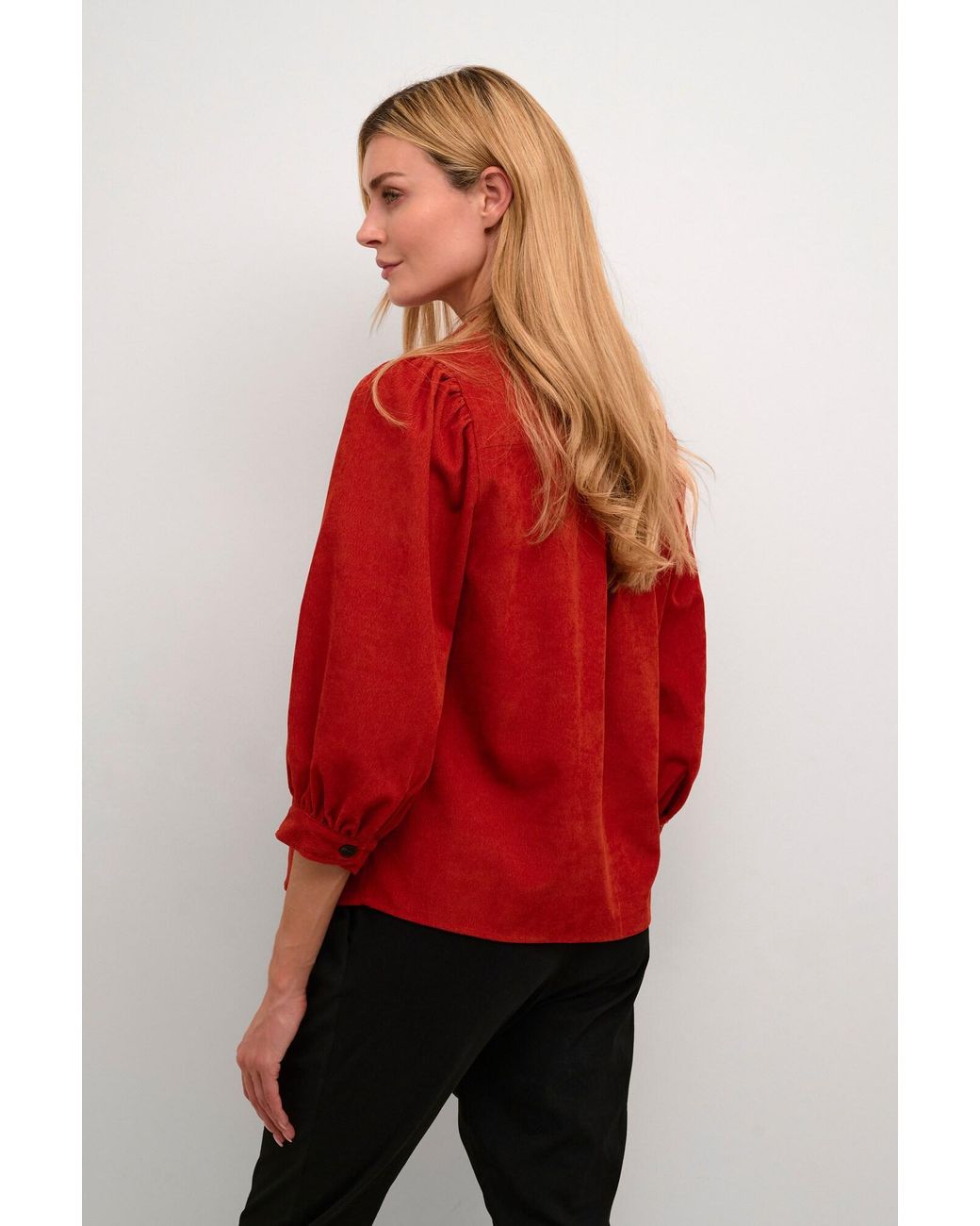 Kaffe Red Bluse Avera