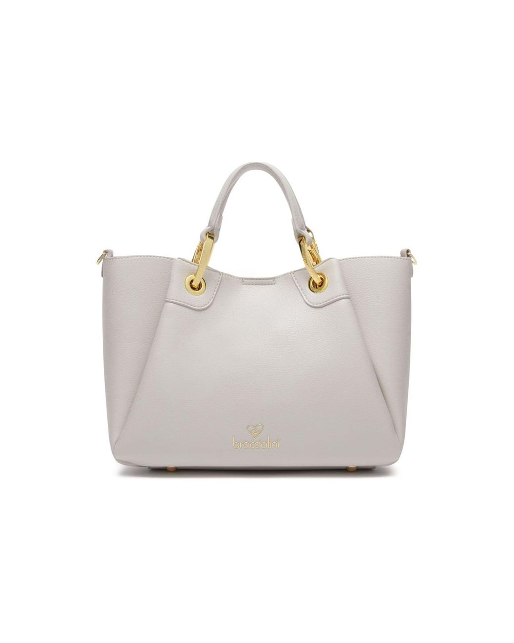 Braccialini White Handtasche Amy