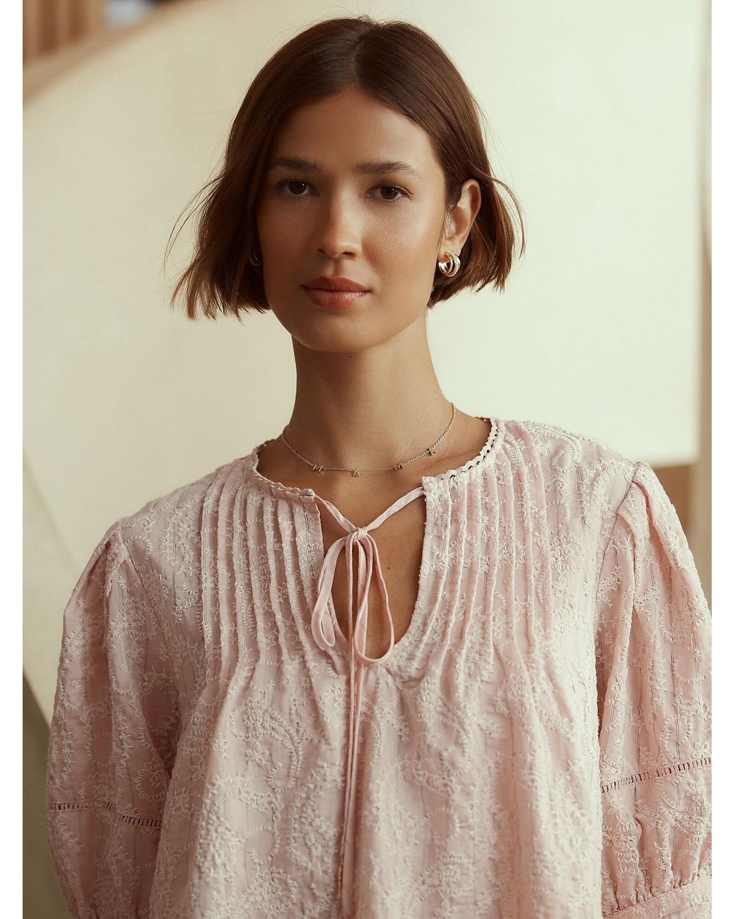 Next Pink Bluse