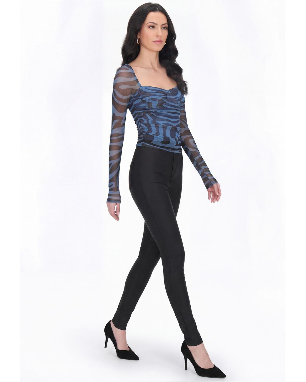 faina Blue Bluse