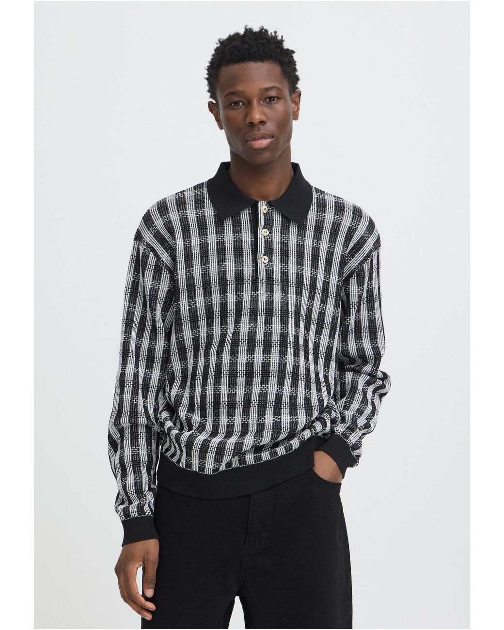 Solid Pullover Sdvadim in Black für Herren