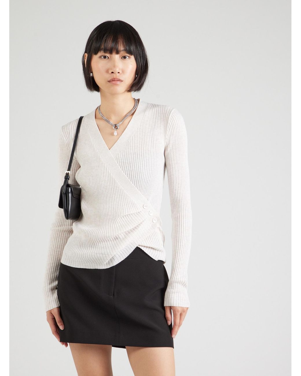 /about You White Pullover Ina