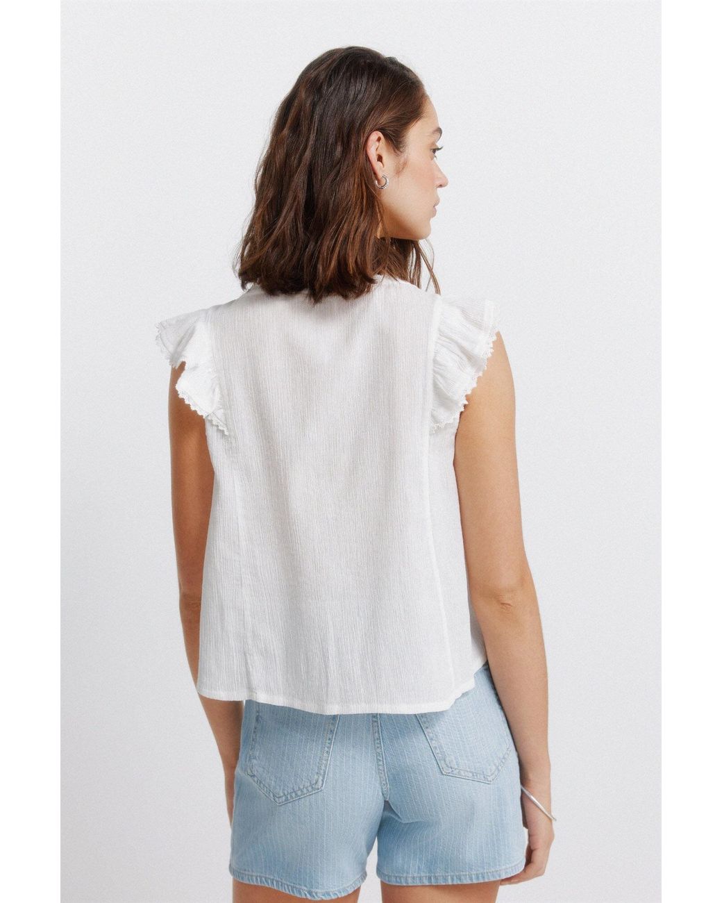 Springfield White Bluse