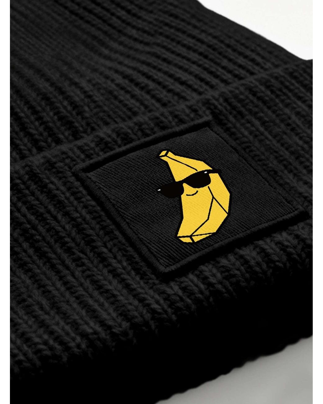 Neverless Mütze Banane in Black für Herren