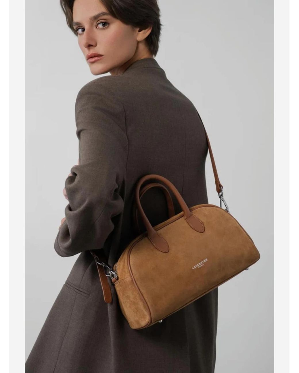 Lancaster Brown Handtasche