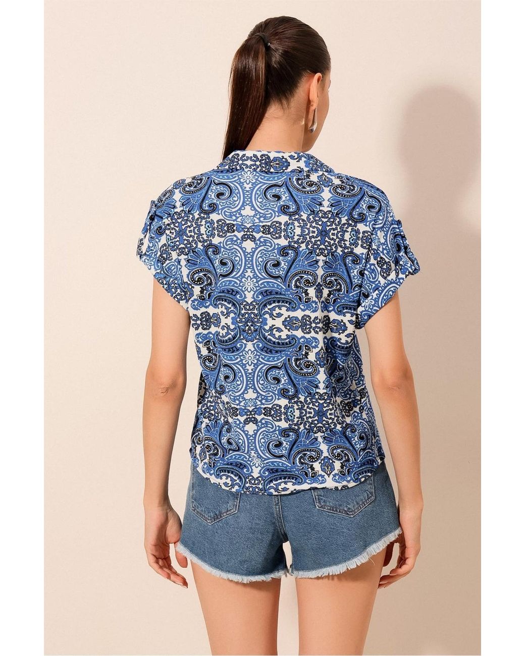 Bigdart Blue Bluse