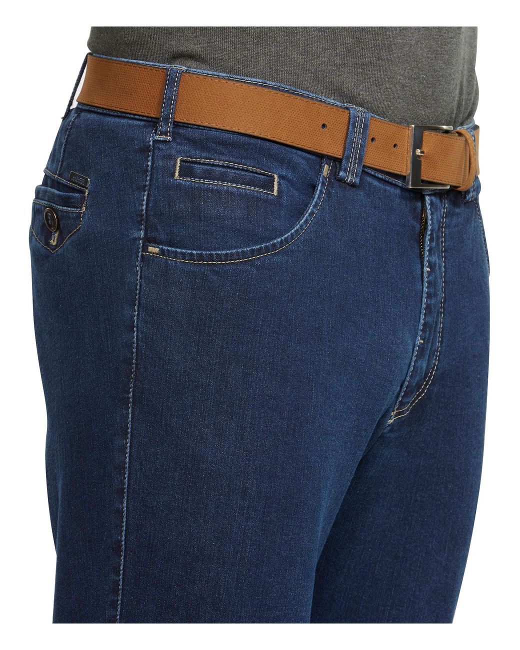 Meyer Jeans Dublin in Blue für Herren