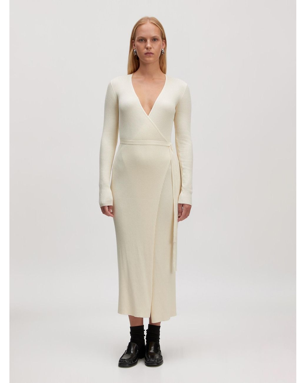 EDITED White Strickkleid 'Mailien'