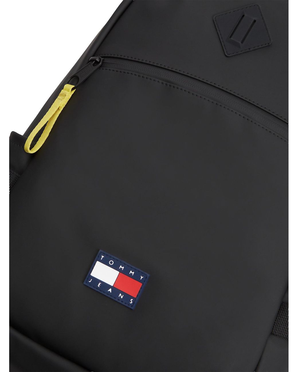 Tommy Hilfiger Rucksack Mit Gummiertem Logo in Black für Herren
