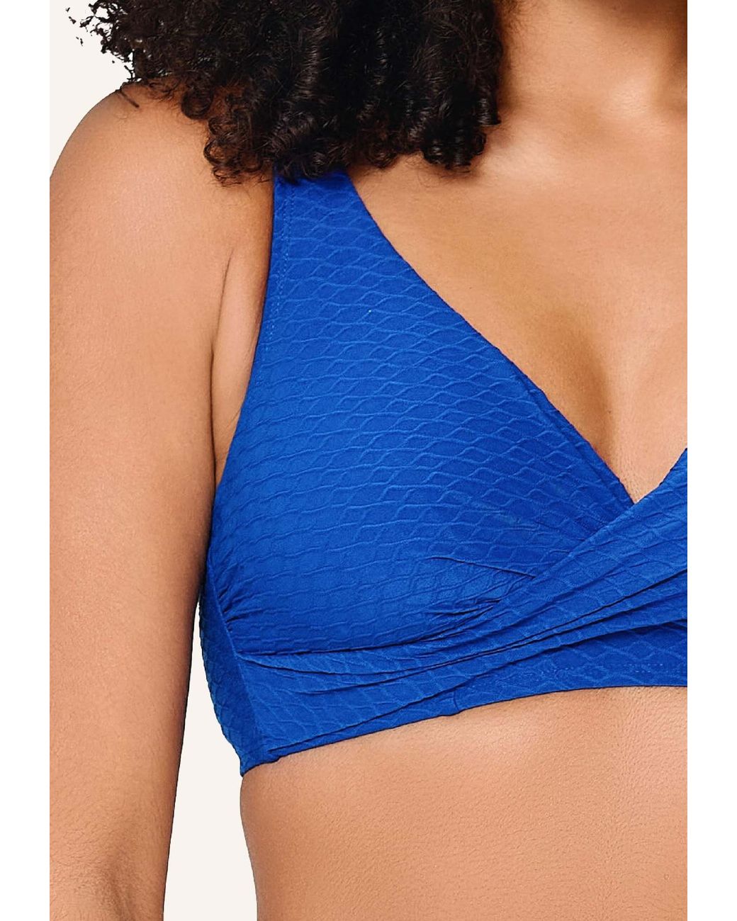 Lingadore Blue Bikinitop