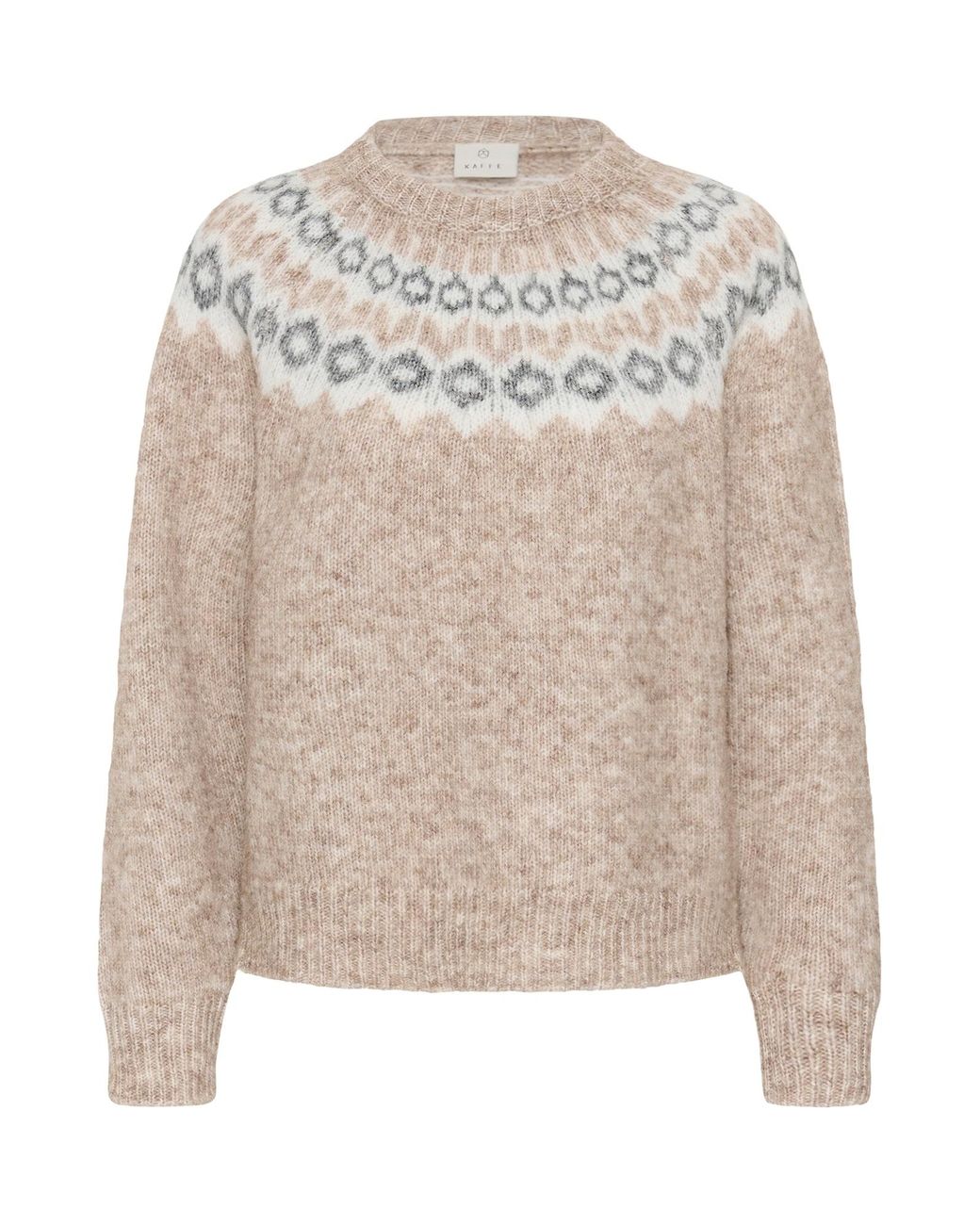 Kaffe Natural Pullover Kaberta