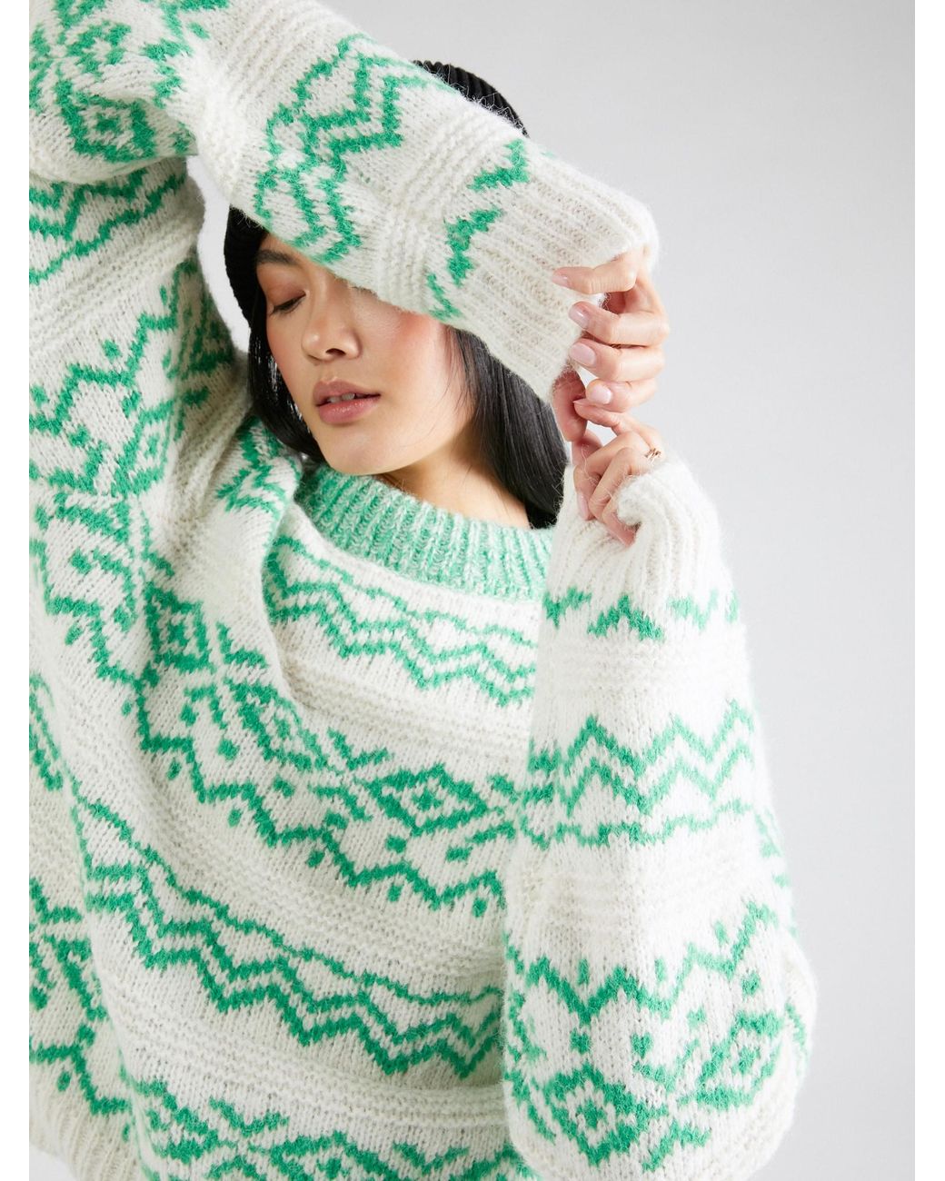 TOPSHOP Green Pullover