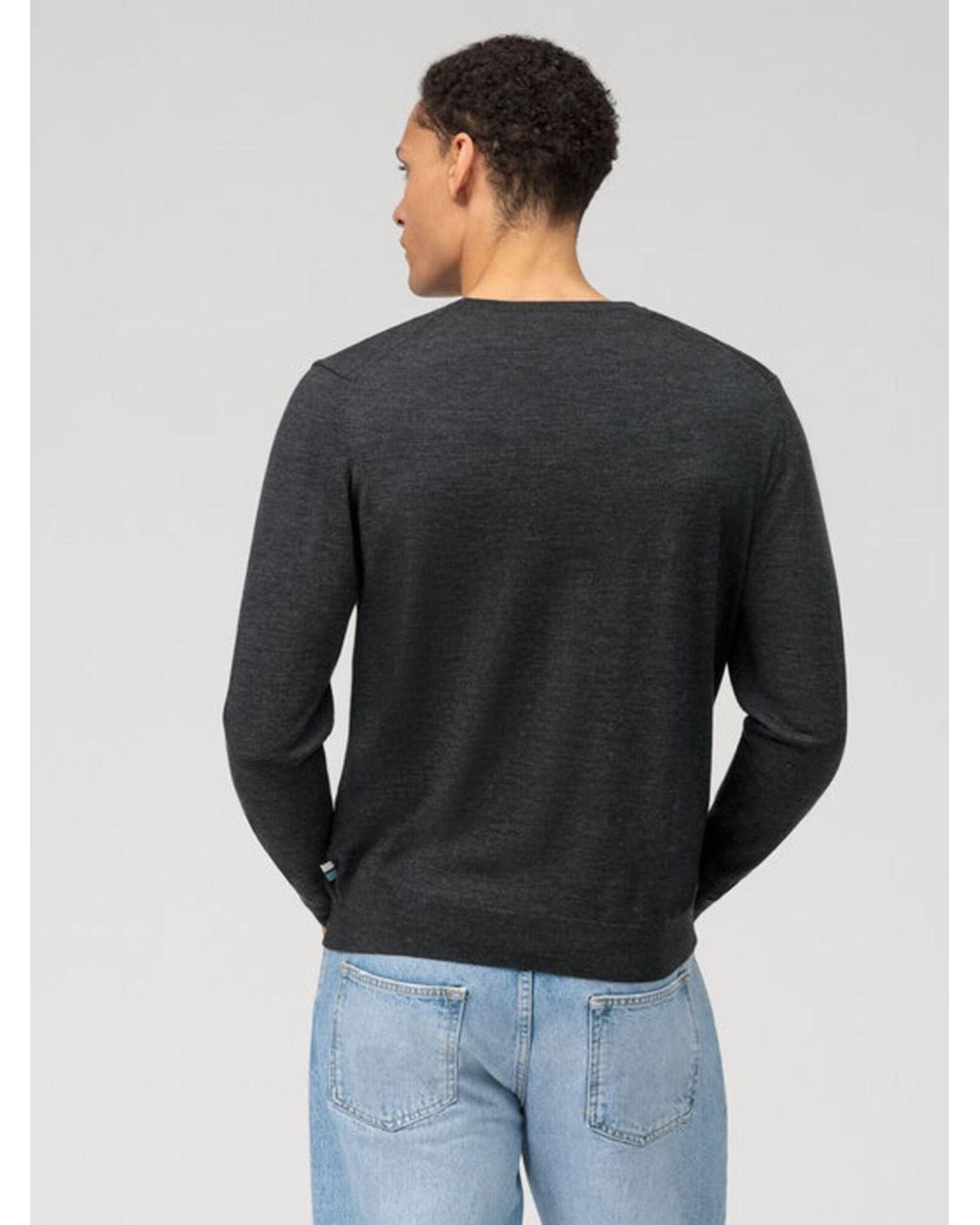 Olymp Pullover in Black für Herren