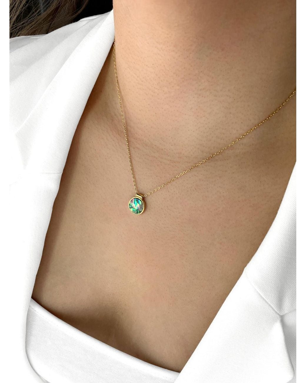 DANIEL CLIFFORD Natural Kette Estelle