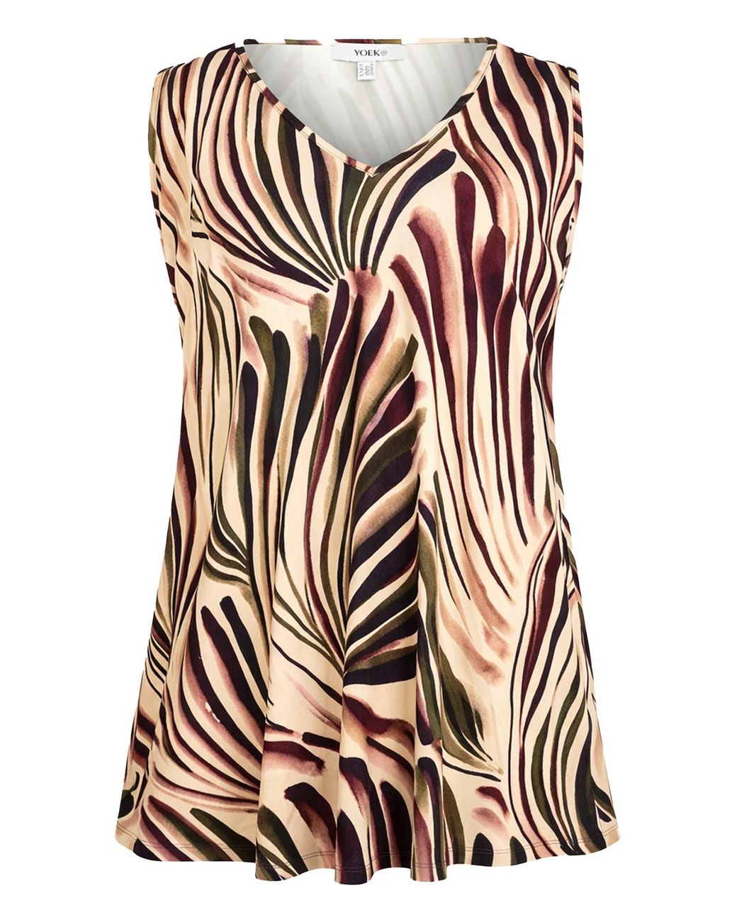 Yoek Multicolor Top