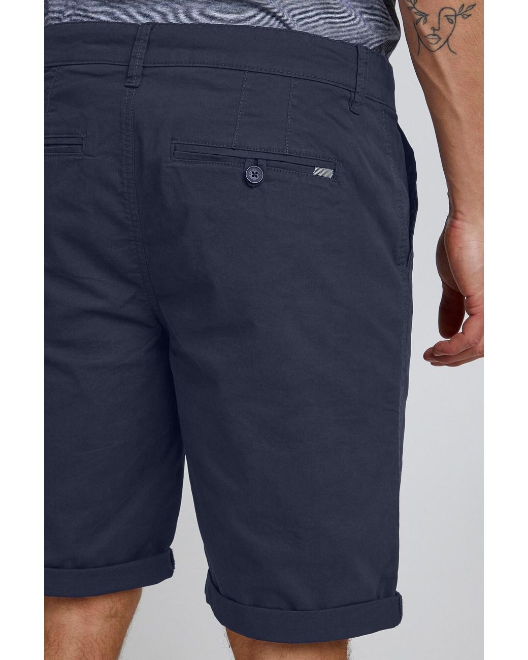 Solid Hose in Blue für Herren