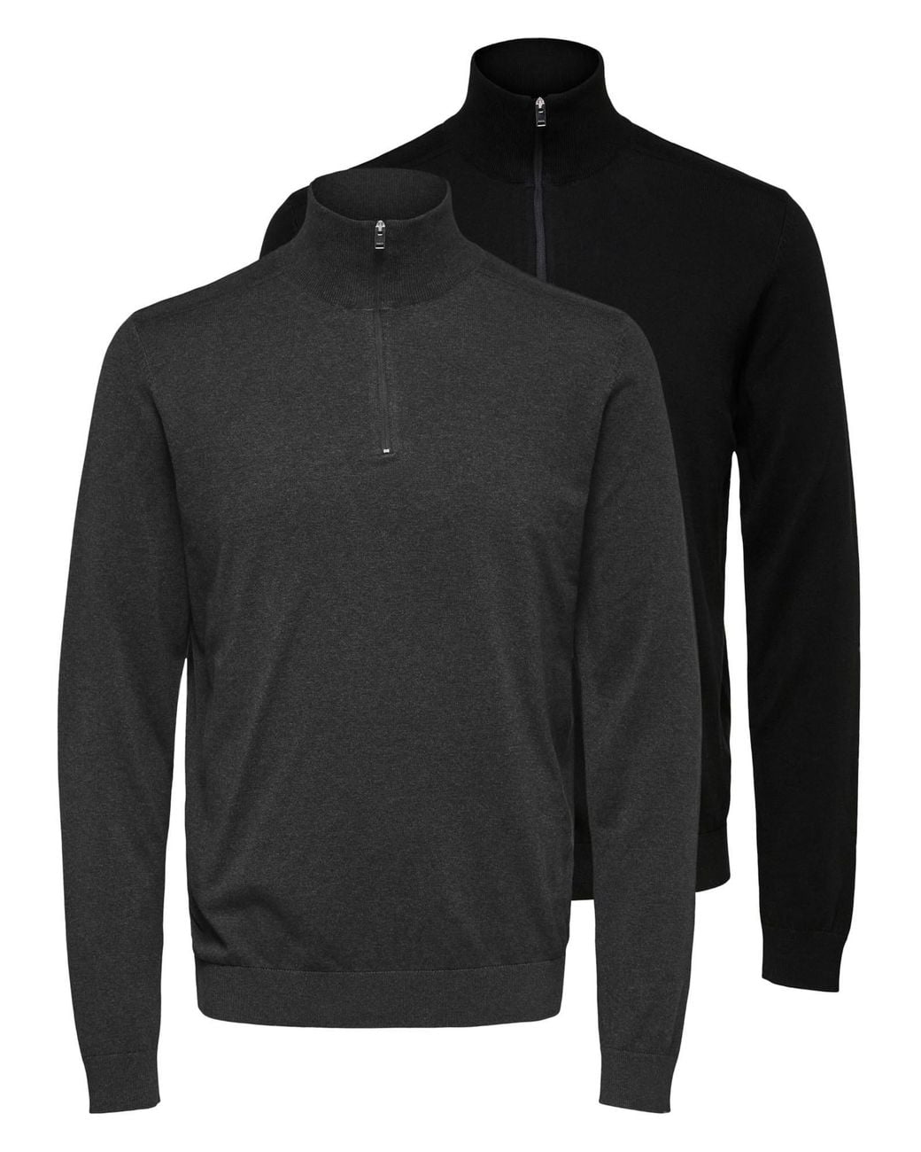 SELECTED Pullover Berg in Black für Herren