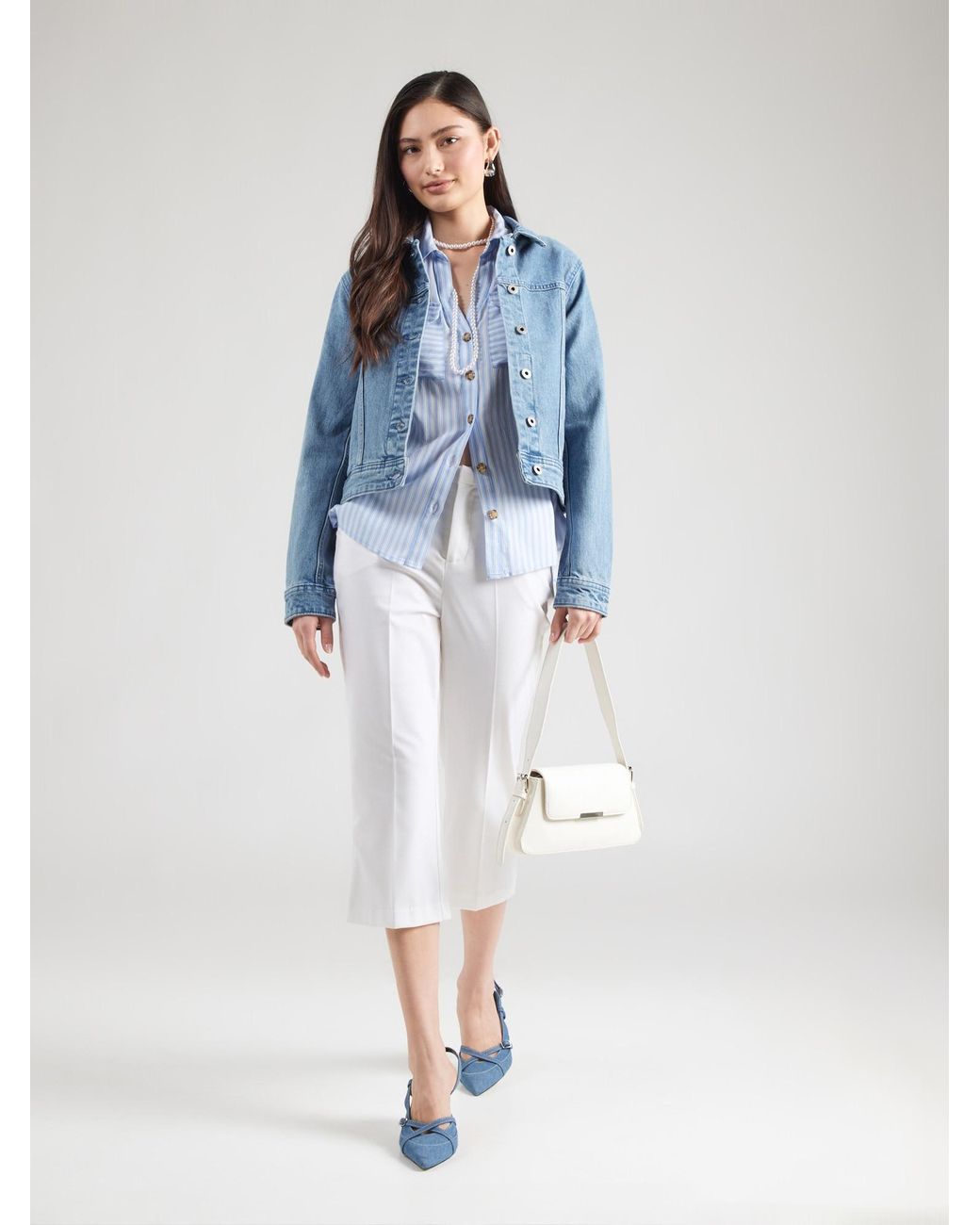 Vero Moda Blue Bluse Vmbumpy
