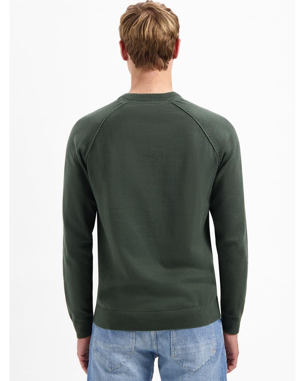 No Excess Pullover in Green für Herren