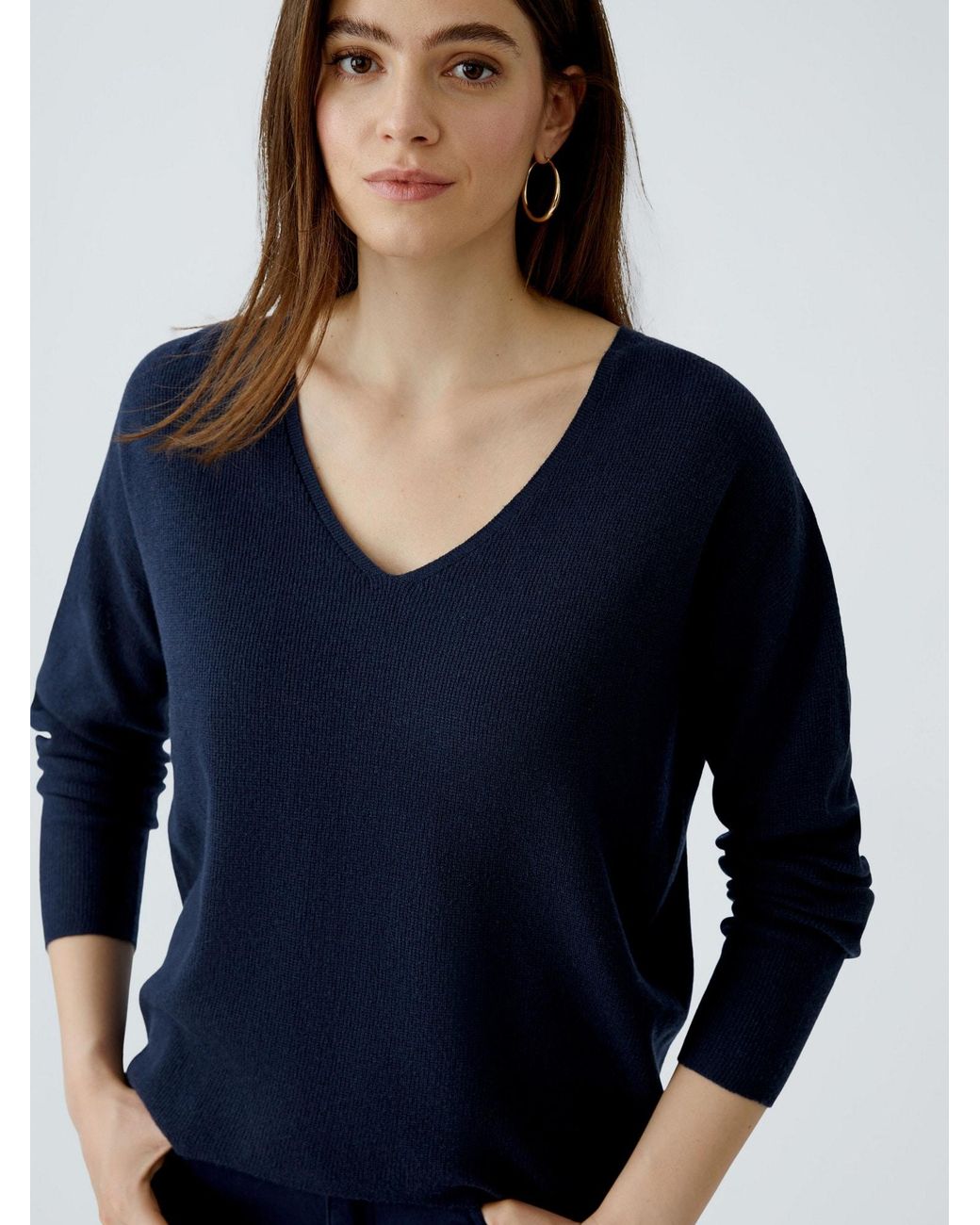 Ouí Blue Pullover Freyja