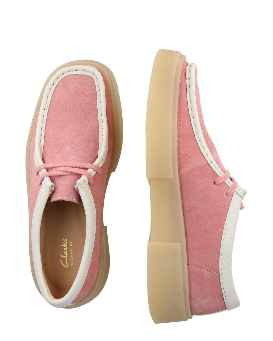 Clarks Pink Mokassin Torview