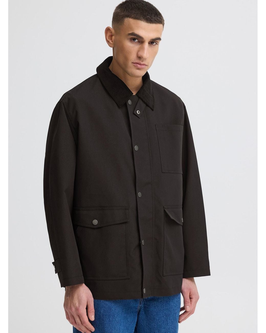 Solid Jacke in Black für Herren