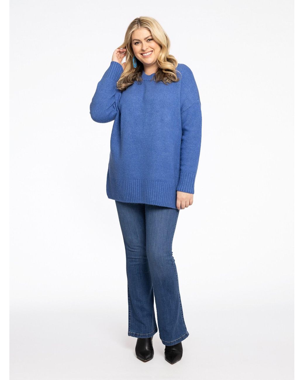Yoek Blue Pullover
