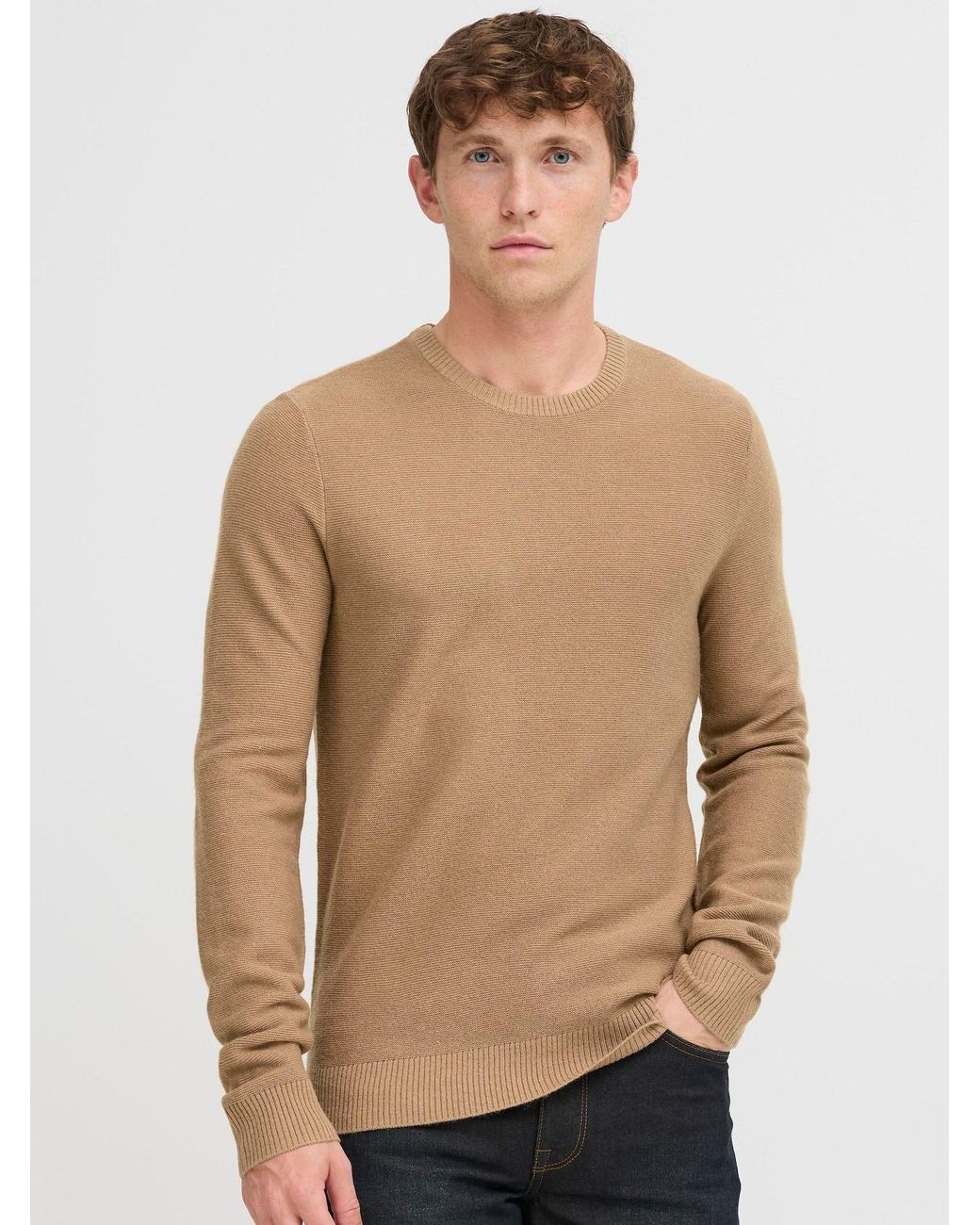 Blend Strickpullover Bhdana in Natural für Herren