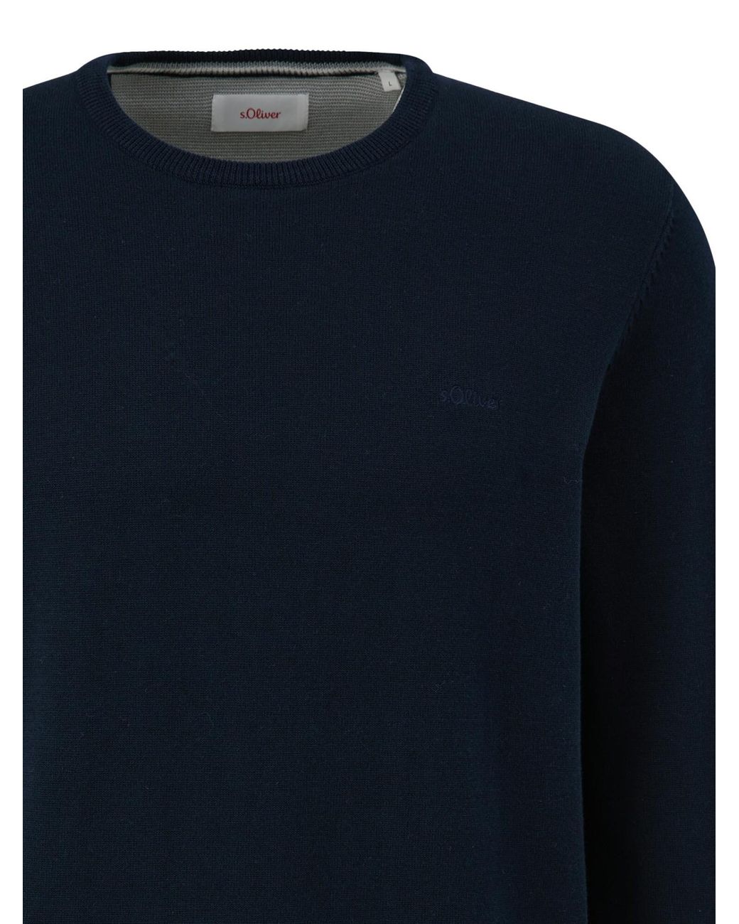 S.oliver Oliver Pullover Basic in Blue für Herren