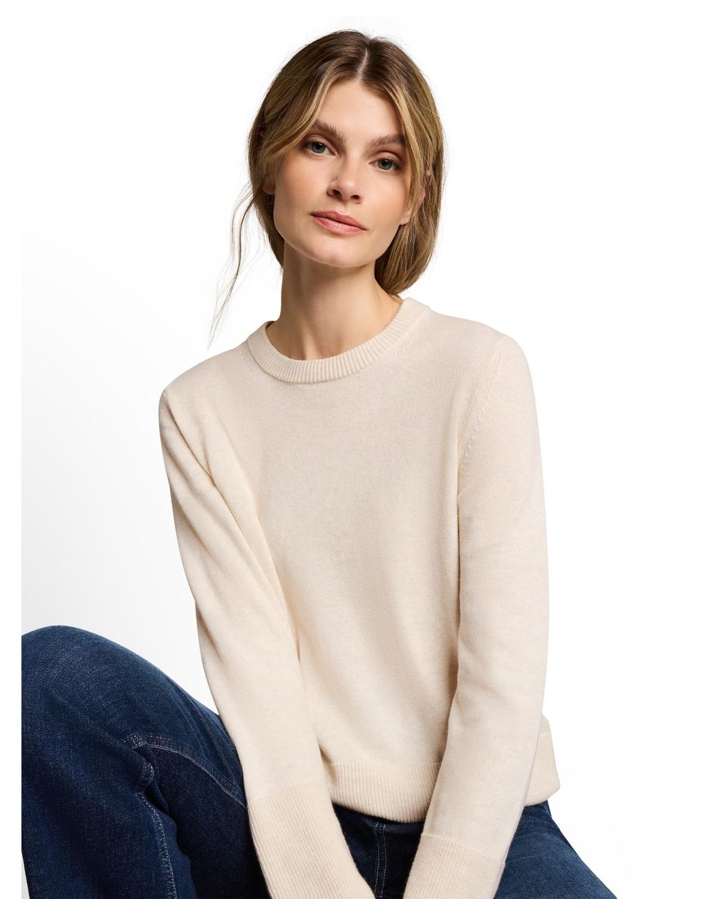 Tom Tailor White Pullover