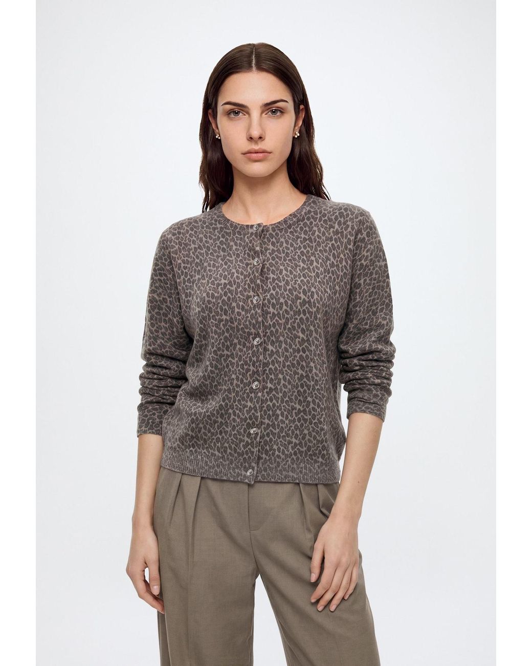Gap Gray Strickjacke 90S