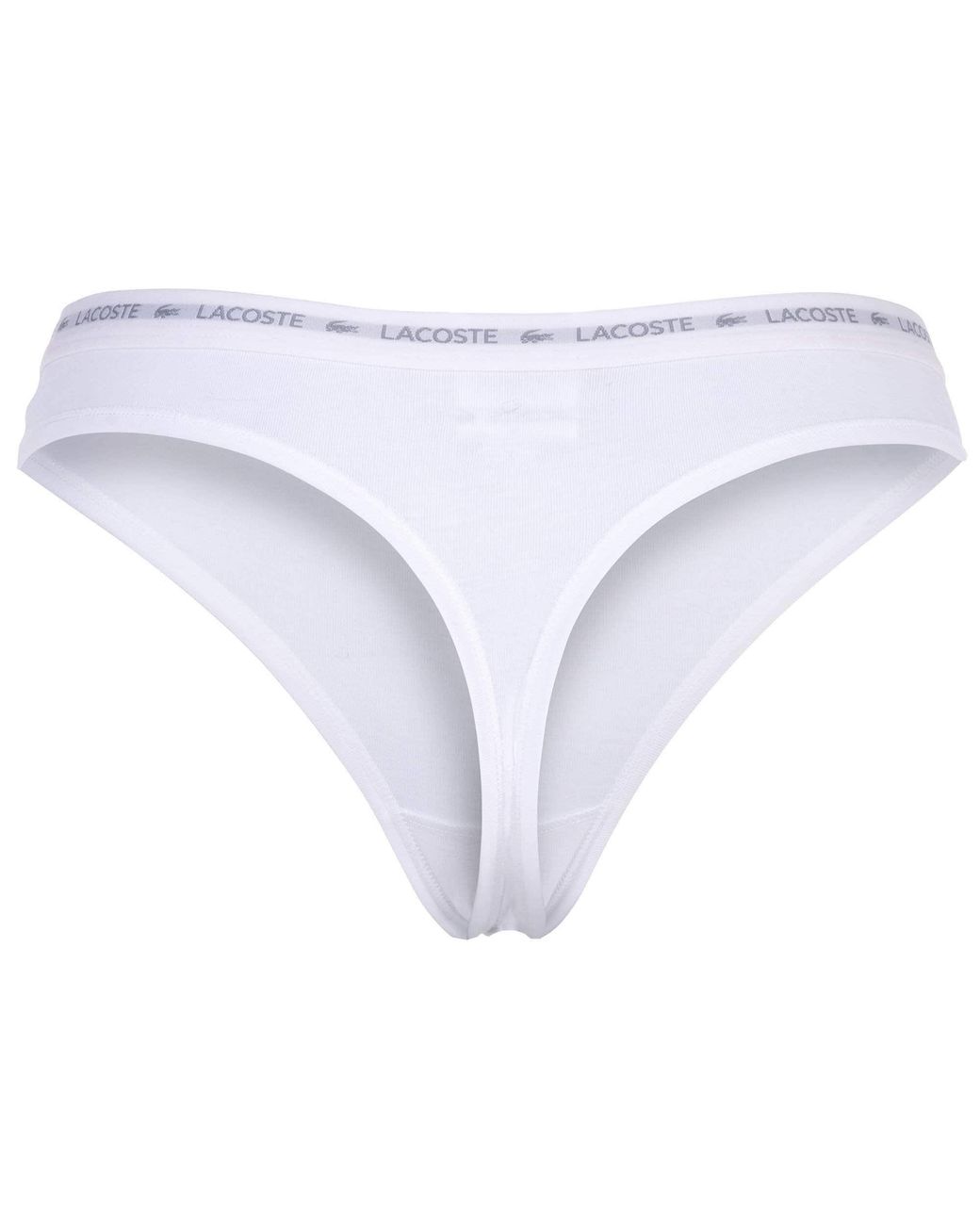 Lacoste White String